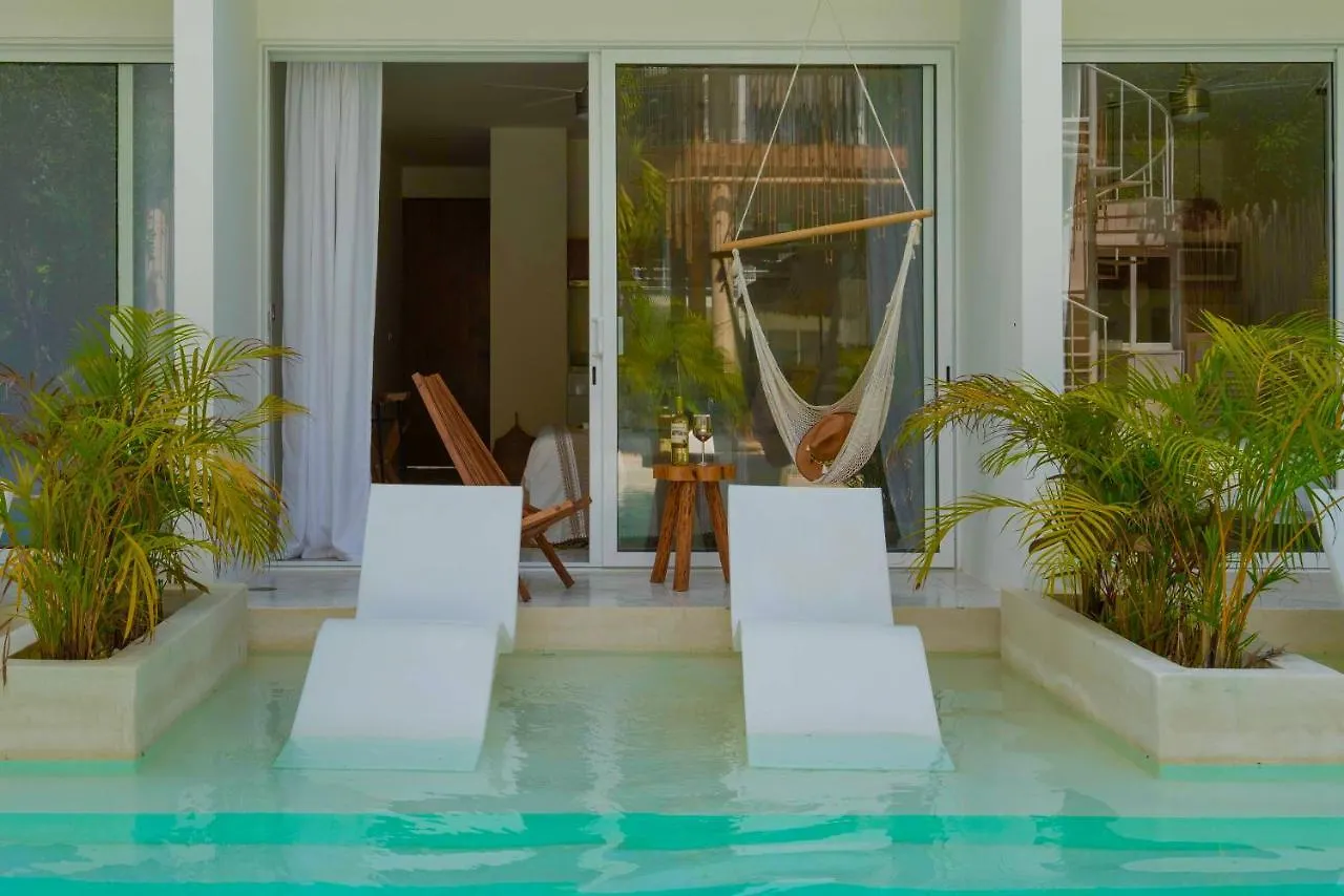 Apartamento Beautiful Swim-Up Studio With Private Terrace, Pool And Jungle Gym Tulum